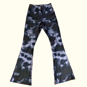 Topshop Flare Pants US 8 Petite | Tie-Dye Y2K Streetwear